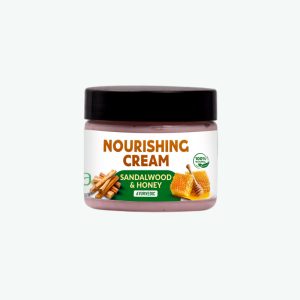 Nourishing cream – sandalwood & honey – 180gm